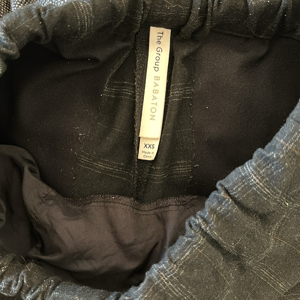 The Group Babaton Jimmy Plaid Drawstring pants. - Picture 6 of 8